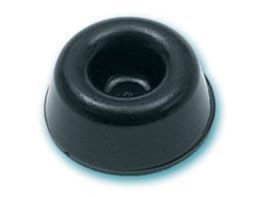 75) Heyco Mounting Hardware (Black Rubber Feet)